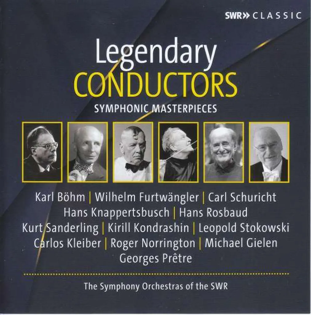 Coffret Legendary Conduct : Idéal pour Etudier les Chefs d'Orchestre CD