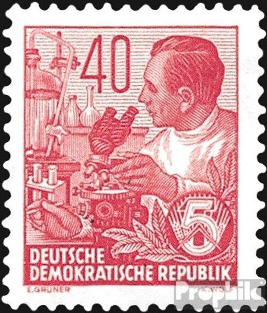 Briefmarken DDR 1953 Mi 418 postfrisch Fünfjahresplan (II)