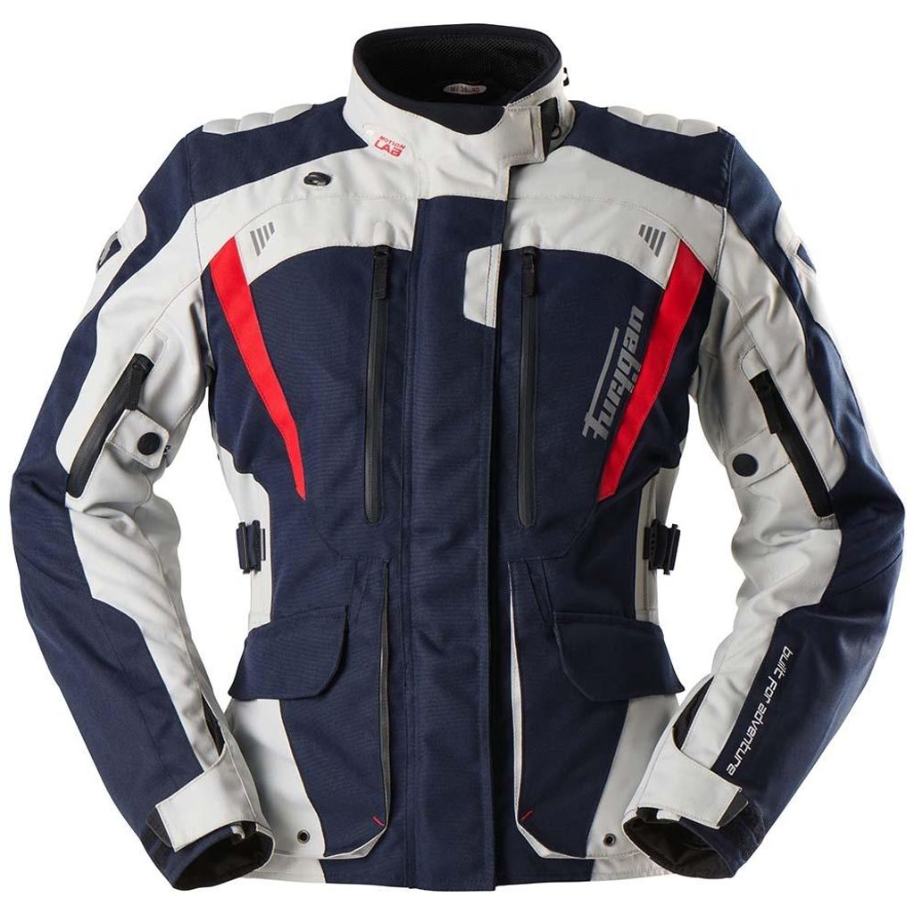 Furygan Apalaches Evo jas, blauw, damesmaat 3XL, kleur Productafbeelding 