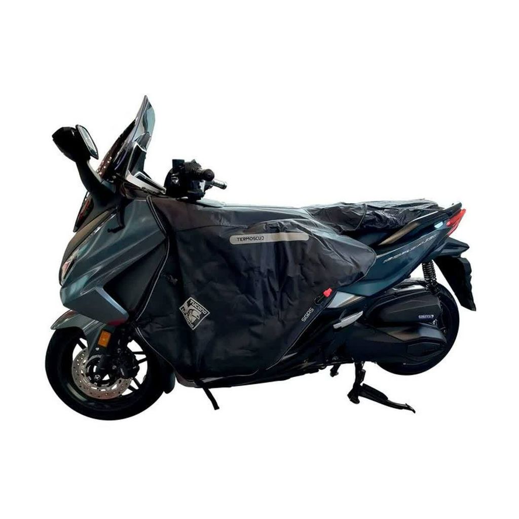 TUCANO URBANO R238 Thermoscud Beinschutz schwarz mit schwerem Nylon-Außenmaterial
