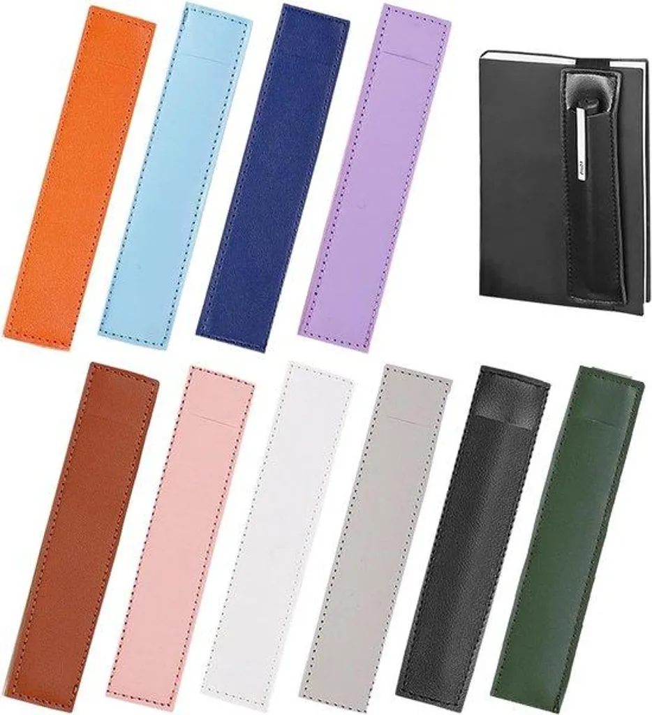 Porte-crayons élastiques en Polyuréthane - Set de 10 pièces p. agenda