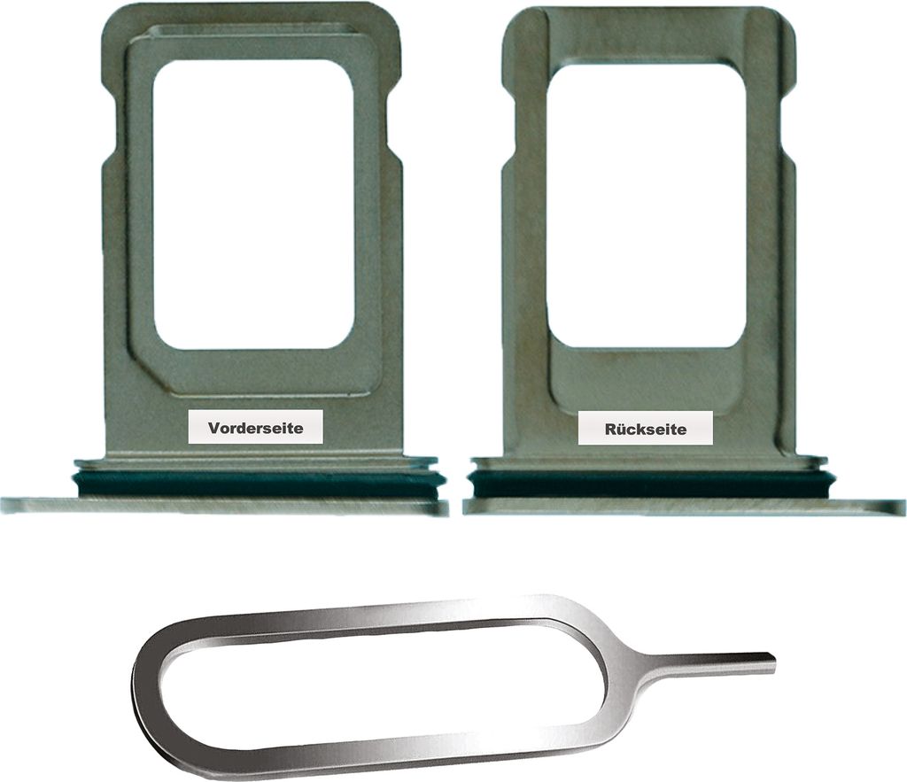 iPHONE 11 PRO / MAX SIM KARTEN HALTER TRAY ADAPTER FACH Produktbild 