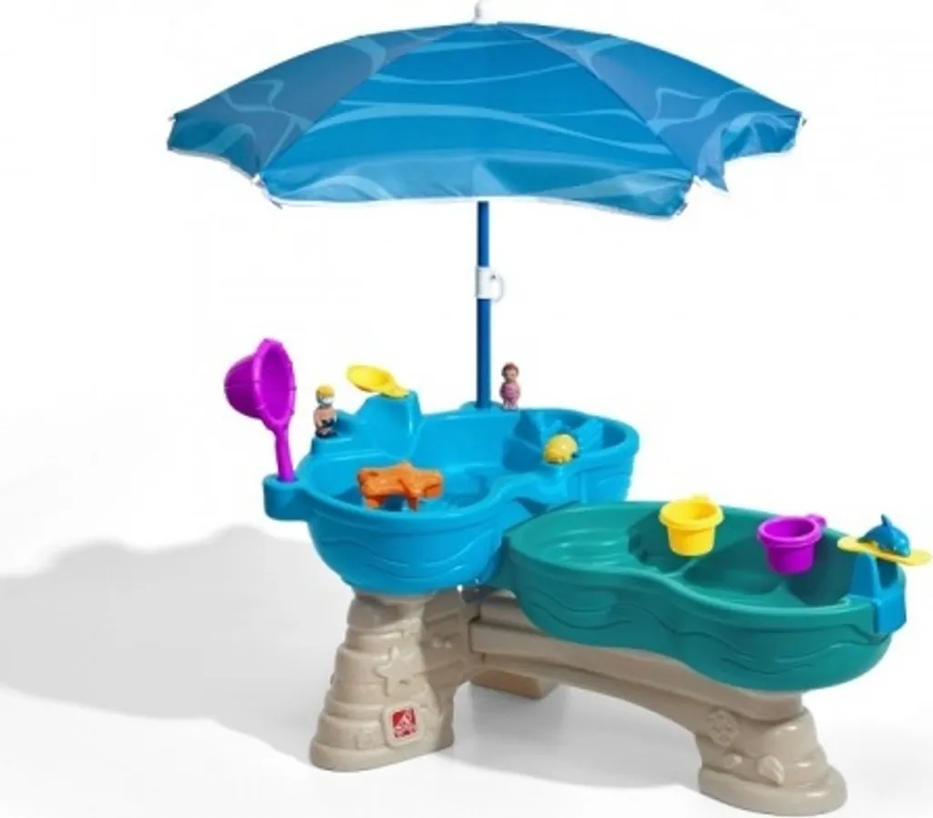 Bac à Sable Propre avec Couvercle Step2 Laguna Water Table Multi-Jeux - 8