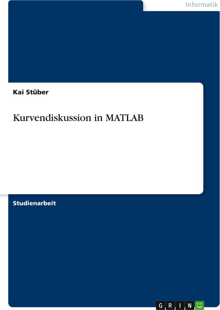 Kurvendiskussion in MATLAB