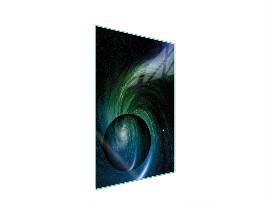 Herdabdeckplatte 35x52 Glaskeramikkochfeld Abdeckung Spritzschutz Glasplatte Deko Schneidebrett Planet Kosmos