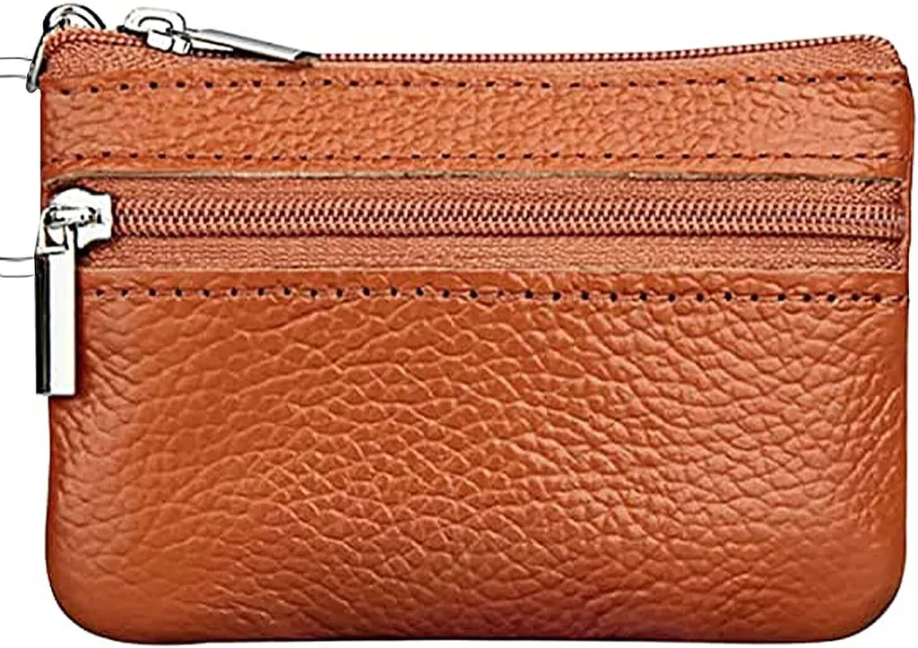 Mini Portafoglio Portachiavi Donna Pelle | Design Compatto e Funzionale