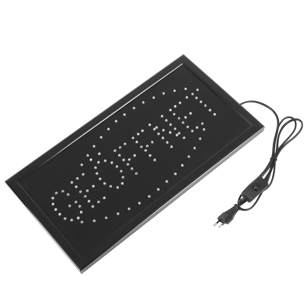 Insegna LED GEÖFFNET Luminosa per Negozio - Neon Aperto Alta Visibilità