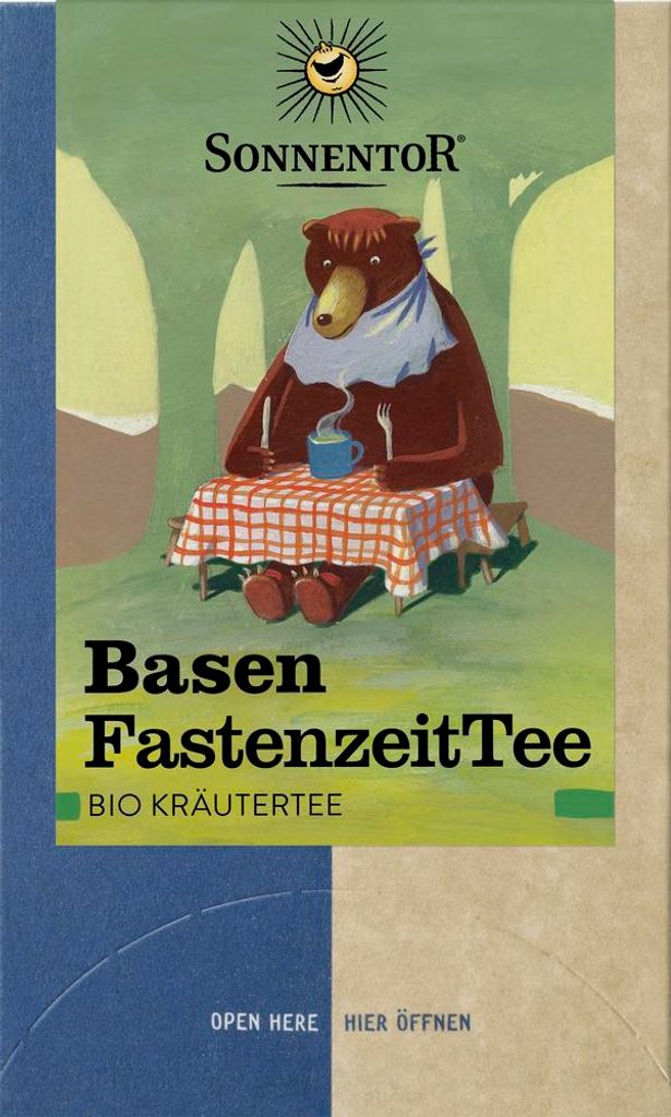 Sonnentor Basen FastenzeitTee, 18 x 1.5 g, Kräutertee, 27 g, 1,5 g, 18 Stück(e), Papierschachtel