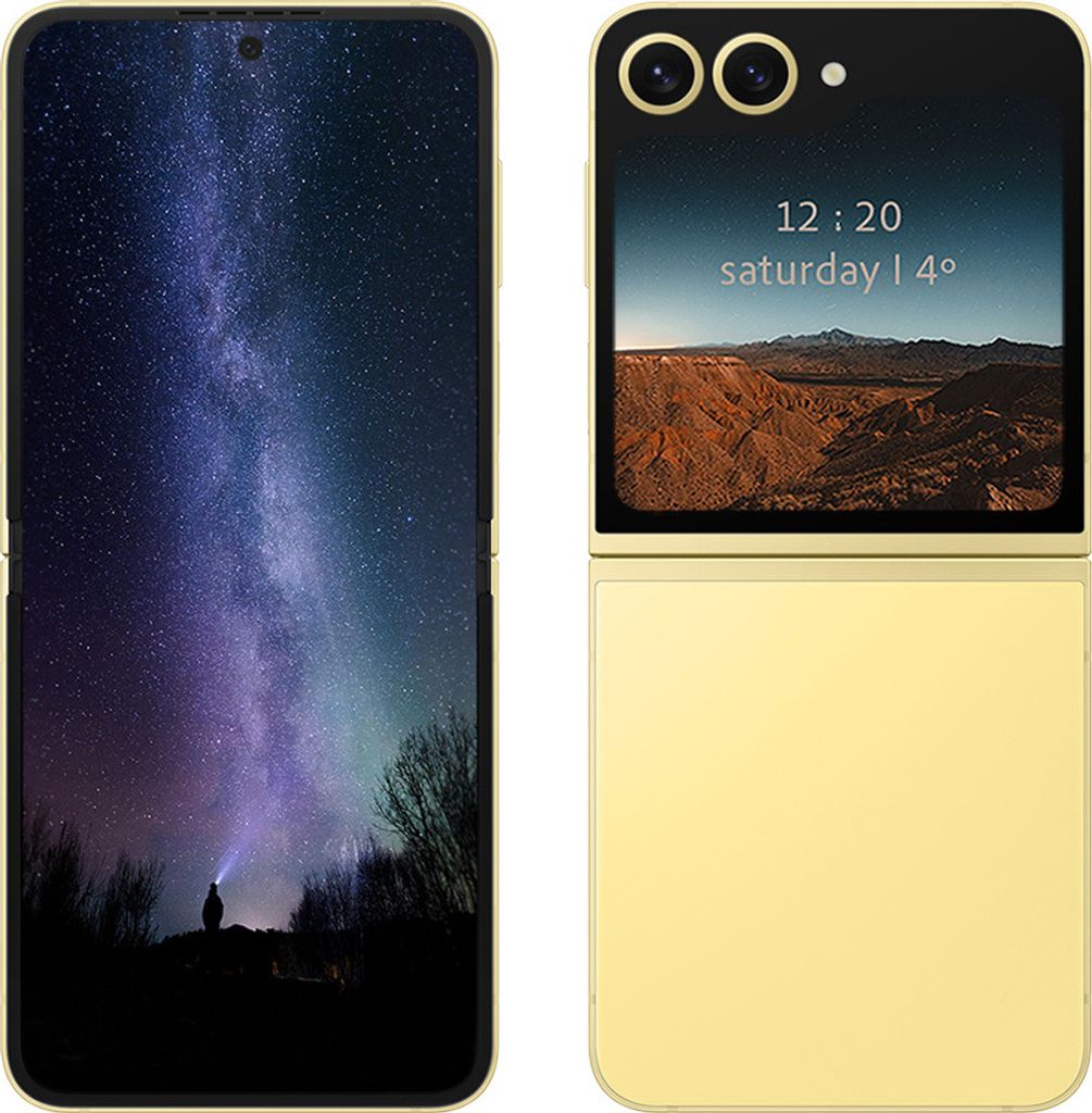 Smartfon SAMSUNG Galaxy Z Flip6 Żółty 256 GB Zdjęcie produktu 