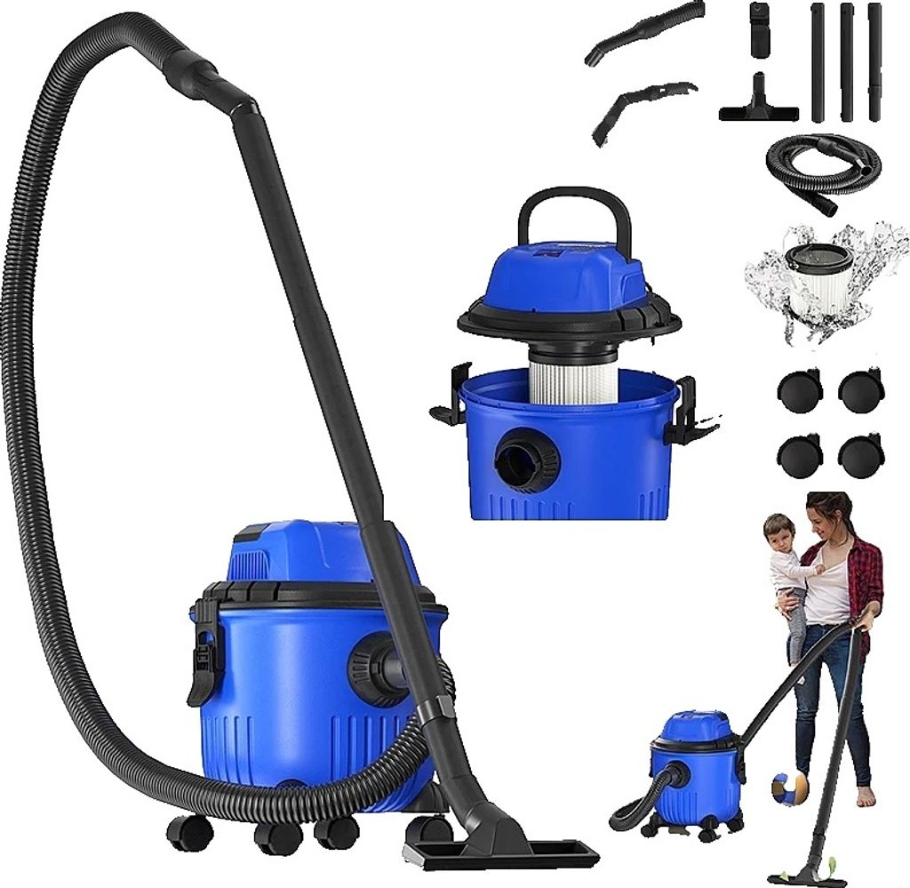 5000W Staubsauger, 3-in-1 Nass- und Trockenfunktion, 15L Produktbild 