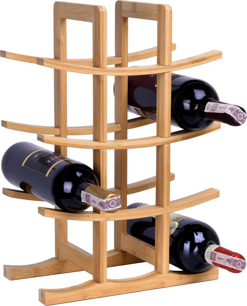 Todgar Weinregal aus Bambus
