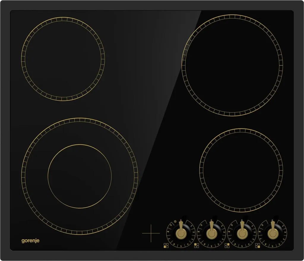 Cuisinez avec style : plaque vitrocéramique Gorenje EC642CLB noir chic