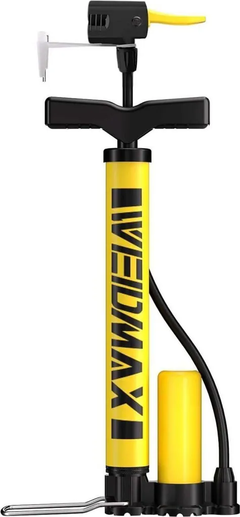 Pompe à Vélo de Poche WEIDMAX pour Réparation Rapide VTT et Route Noir