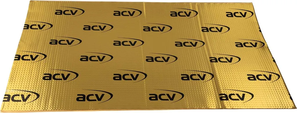 Isolant Alu Butyl 460x800x2.1mm - Lot de 10 Plaques Insonorisantes