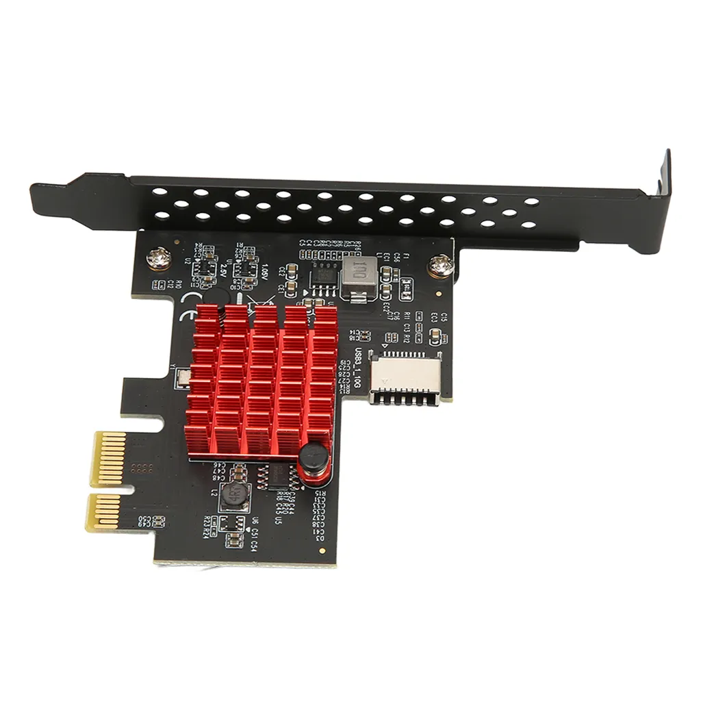 Carte d'extension USB 3.2 Type E pour fixer un port de façade inactif