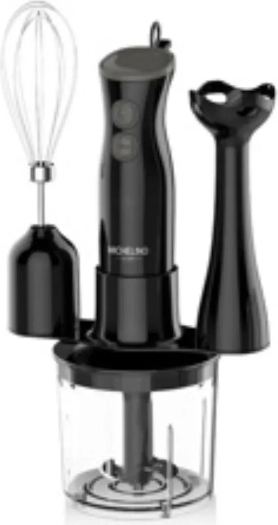 Mixeur Plongeant pour Soupes et Purées Michelino Set de Cuisine Complet