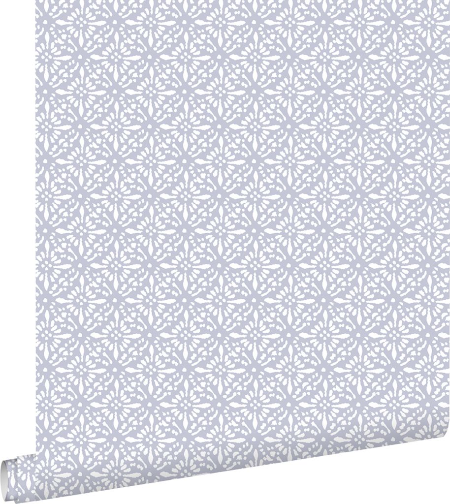 ESTAhome Tapete orientalisches Motiv Violett 50 x 900 cm