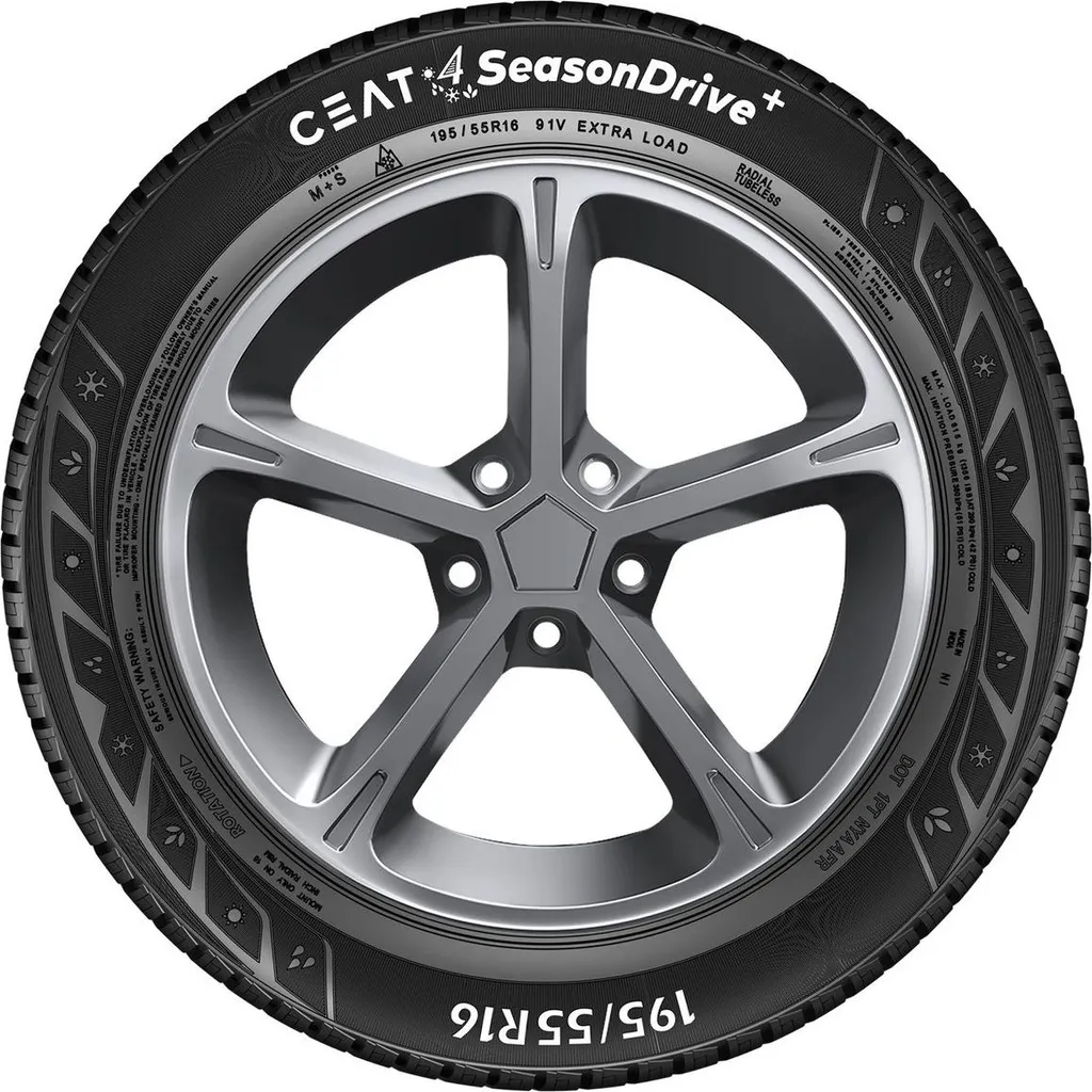Ceat 4 Seasondrive+ 165/70R14 81T : Adhérence et longévité accrues