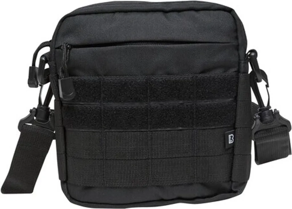 Sacoche City Bag noire Brandit petit sac à bandoulière discret et léger
