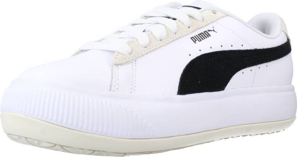 PUMA MAYU MIX WN Damen Sneaker, Obermaterial aus echtem Wildleder, Farbe Schwarz