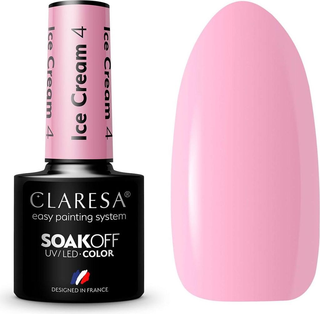 CLARESA Hybrid-Gelpolitur Eiscreme 4 -5g