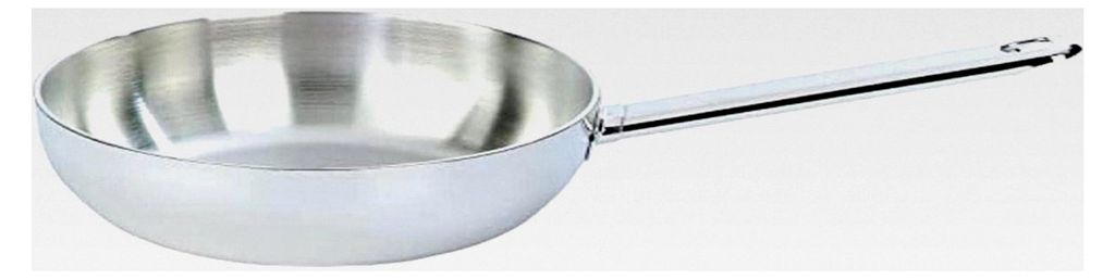 Apollo Schmorpfanne konisch ohne Deckel 18 cm 1,5 L / 6,6 cm H Schwarz
