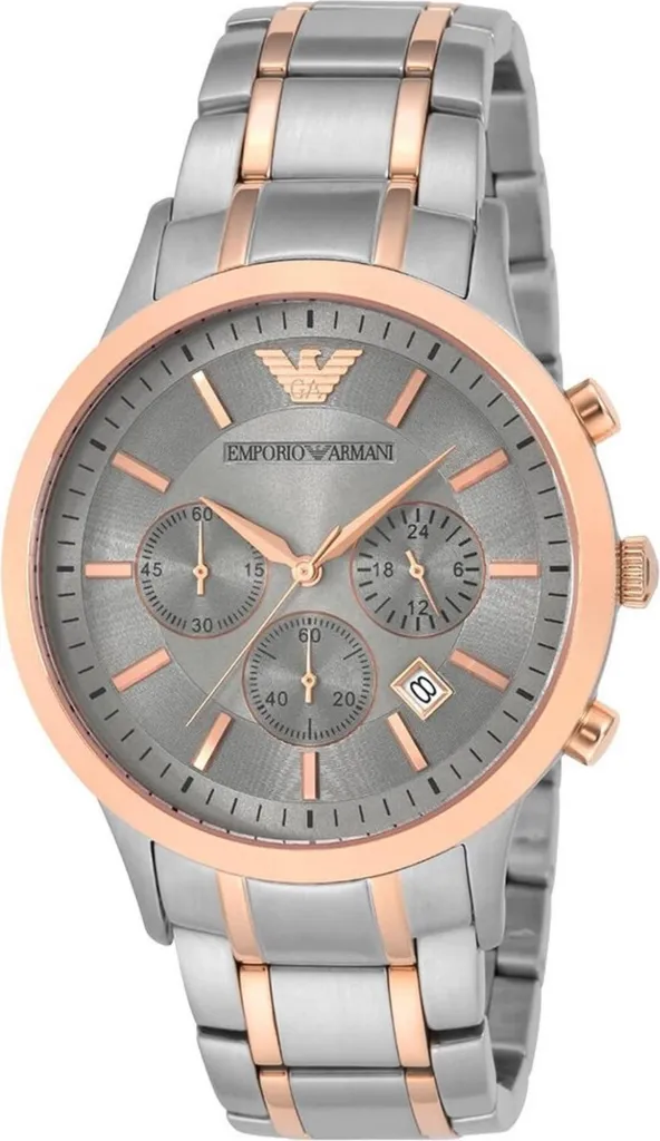 Montre Armani ty261320 Chronographe Étanche - Cadran Bleu et Argenté
