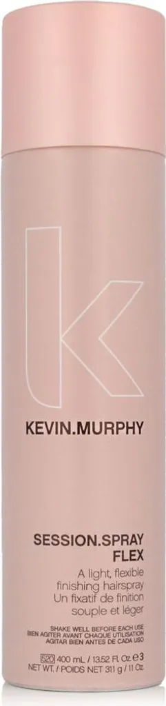 Laque sans effet carton Kevin Murphy Session Spray Flex 400 ml