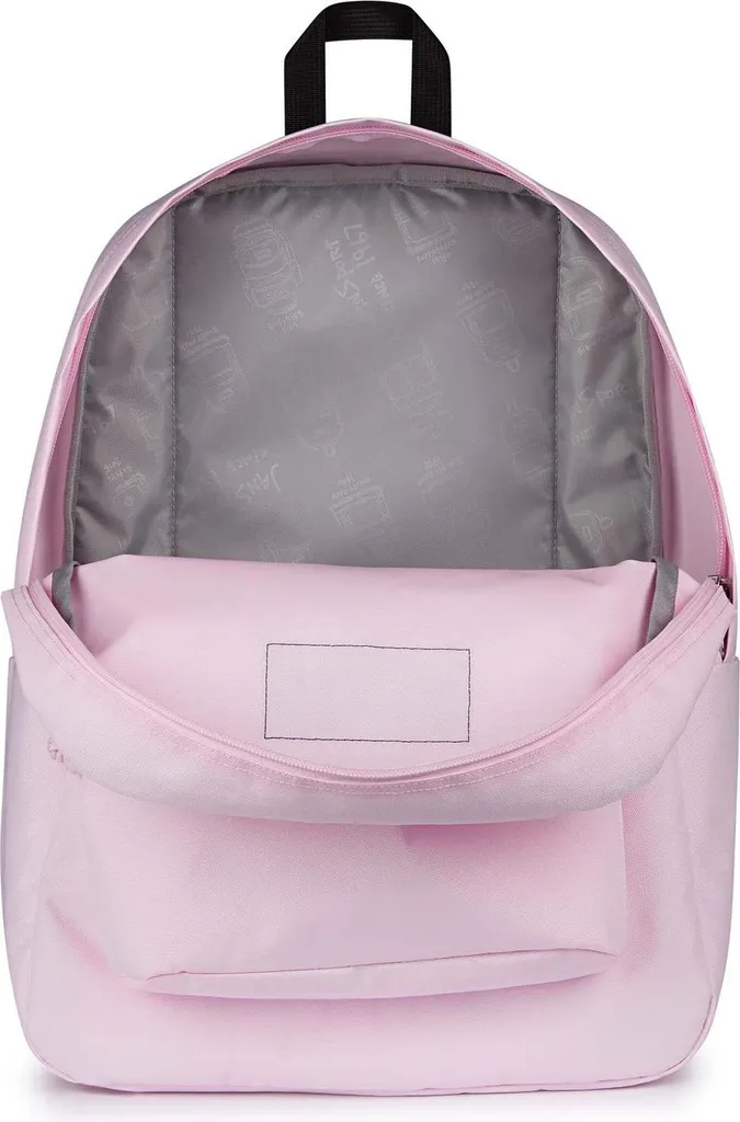 Sac à dos pour cours JanSport SuperBreak rose idéal étudiante