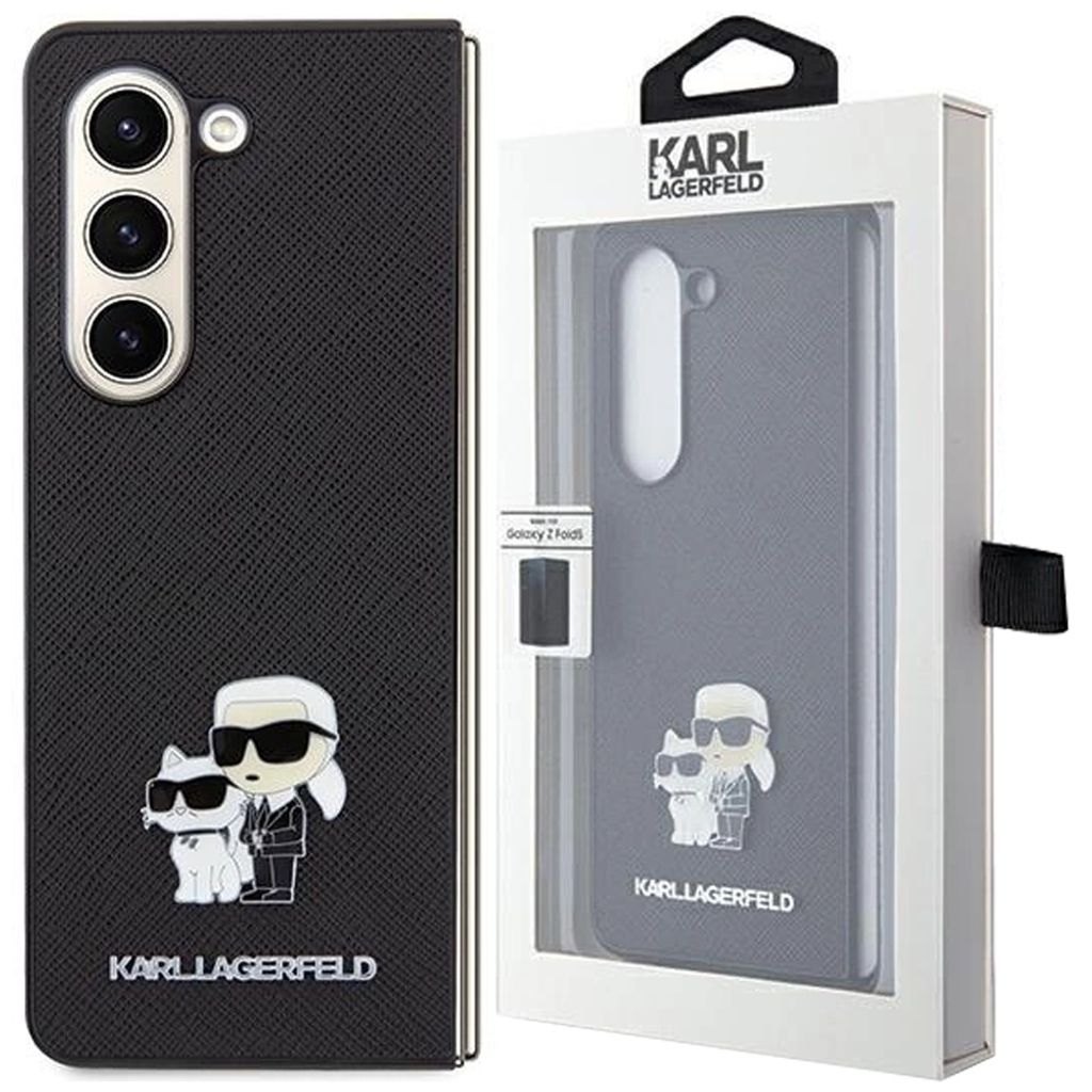 Karl Lagerfeld, Klappbare Hülle Galaxy Z Fold 5 Saffiano Produktbild 