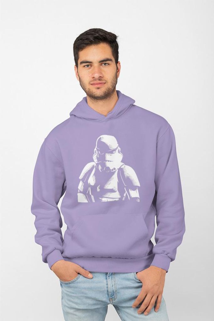 D&B Uni Hoodie MO00111 Star Wars Lavendel-Größe S