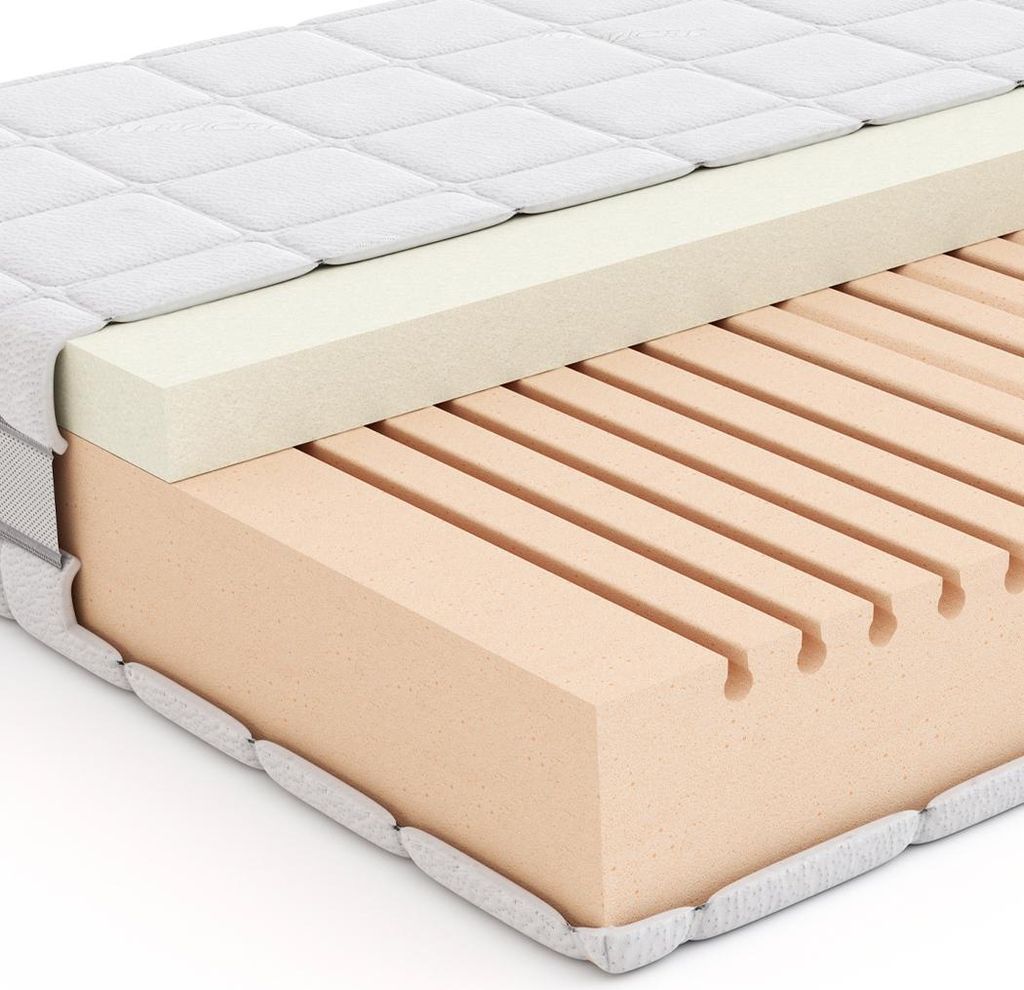 Schaummatratze 100x200 Original Thermo der Marke MR MATTRESS, thermoelastischer Visco-Schaum