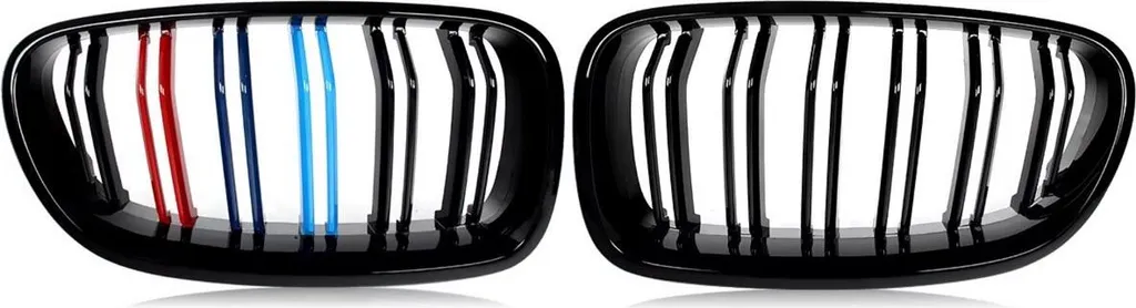 Accessoire Tuning BMW Série 5 F10 F11 Calandre Avant Noir Brillant M