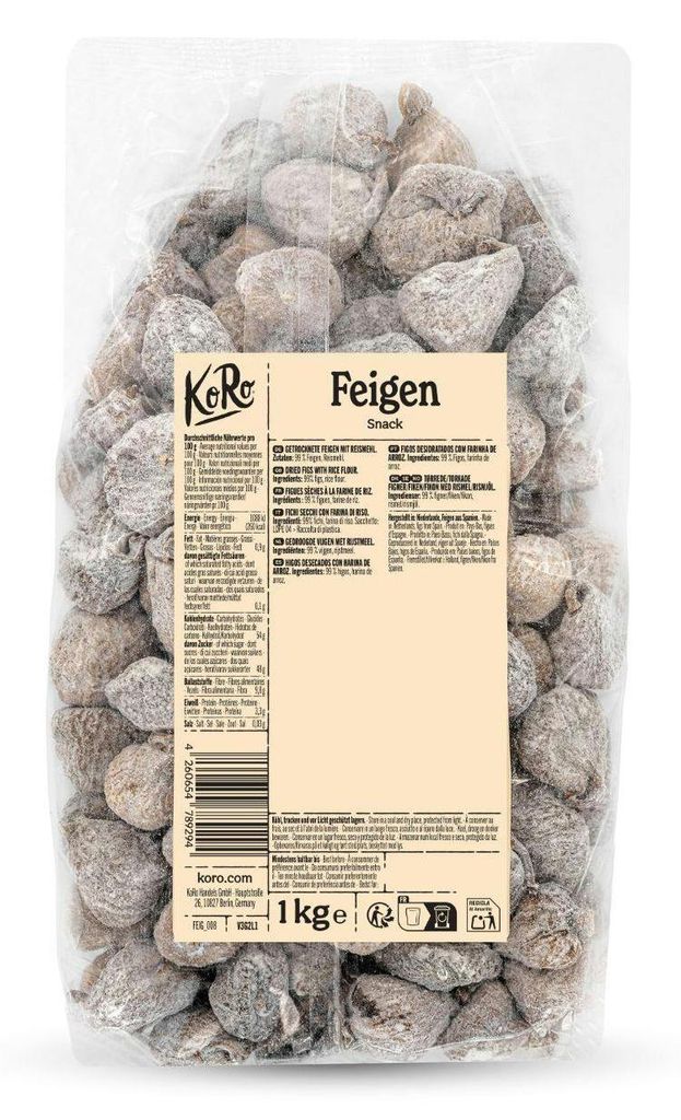 KoRo I Snack Feigen 1 kg Produktbild 