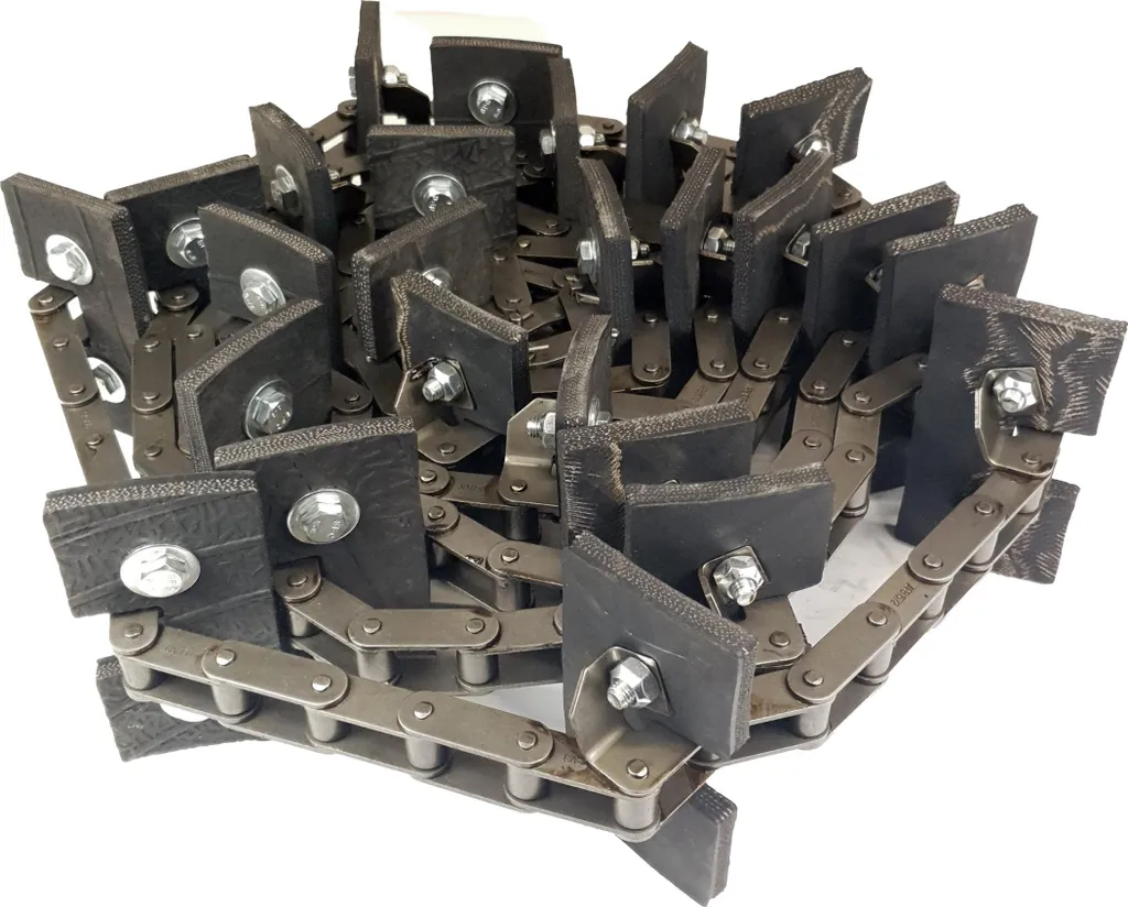 Chaîne de convoyeur à épis AZ101791 compatible John Deere 25 maillons