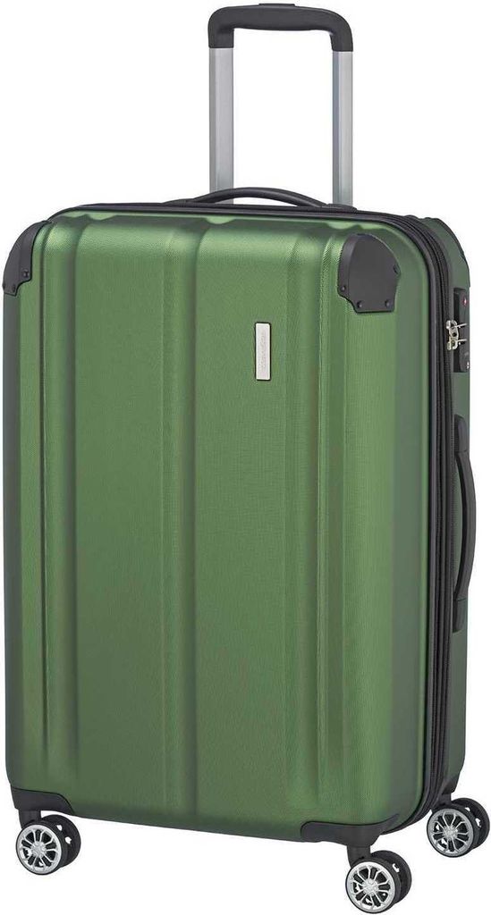 travelite carrello City 4W Trolley Expandable Green verde Immagine del prodotto 