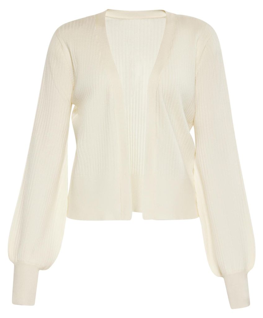 minya damen strickjacke - creme, XXL