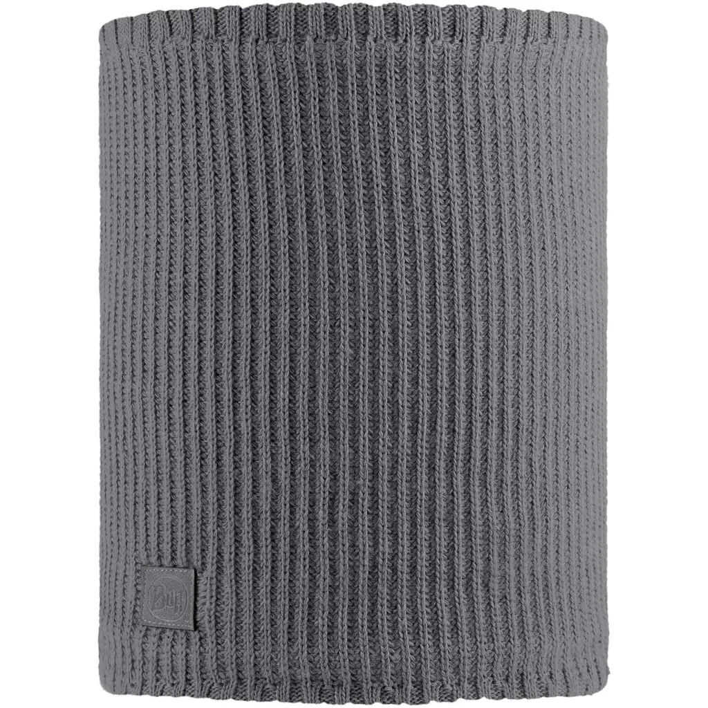 Écharpe de Randonnée et Ville BUFF Rutger en Tricot Gris Anthracite