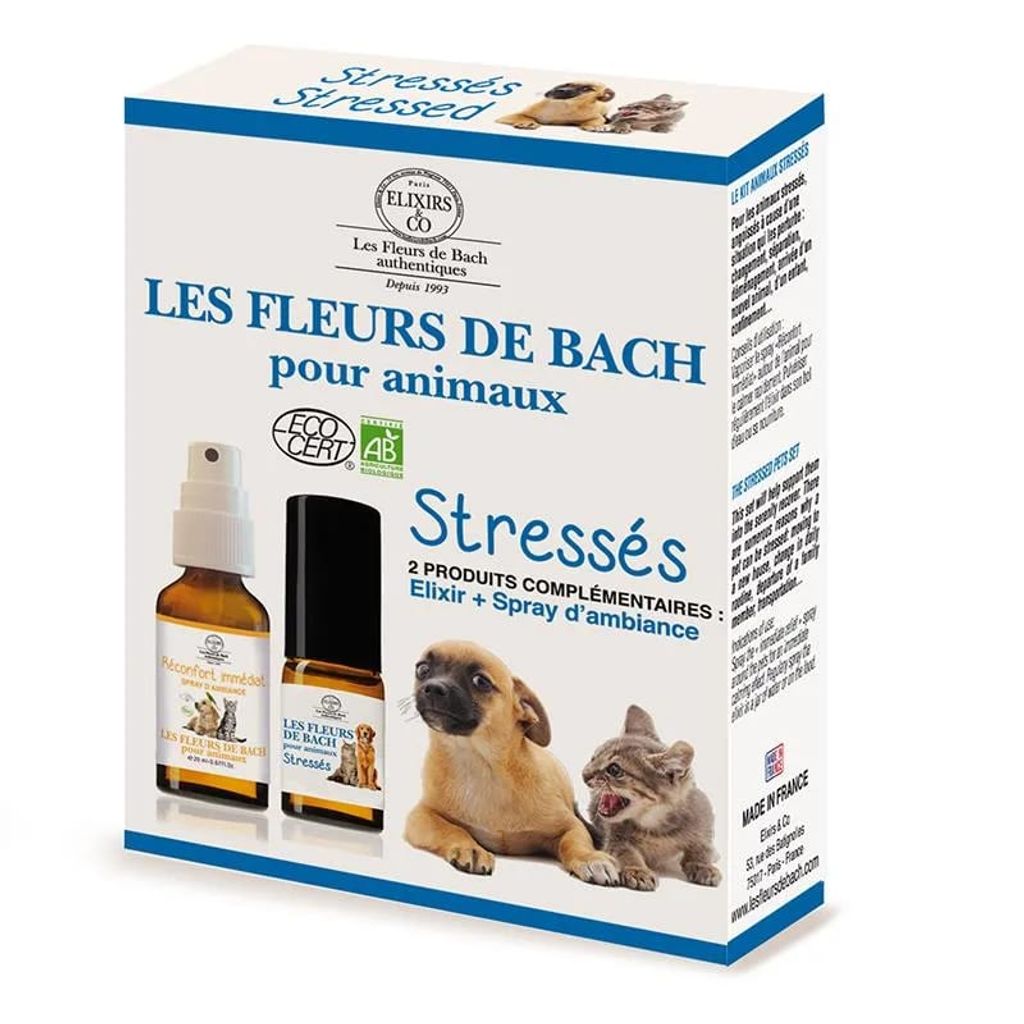 Bachblüten für gestresste Haustiere BIO -- 10/20ml