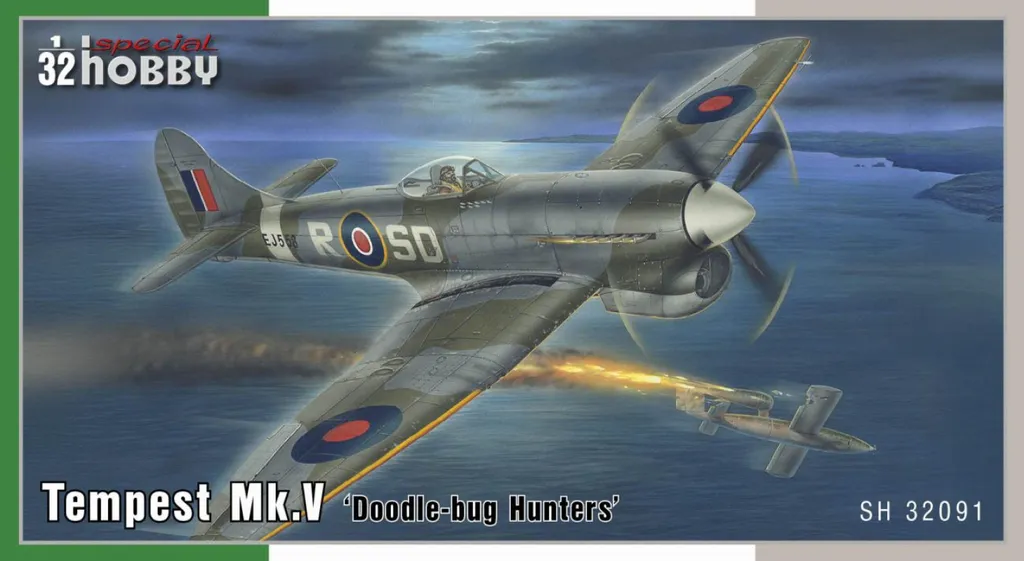 Tempest Mk.V 1:32 Doodle-bug Hunters - Kit Maquette Haute Précision sans Défauts