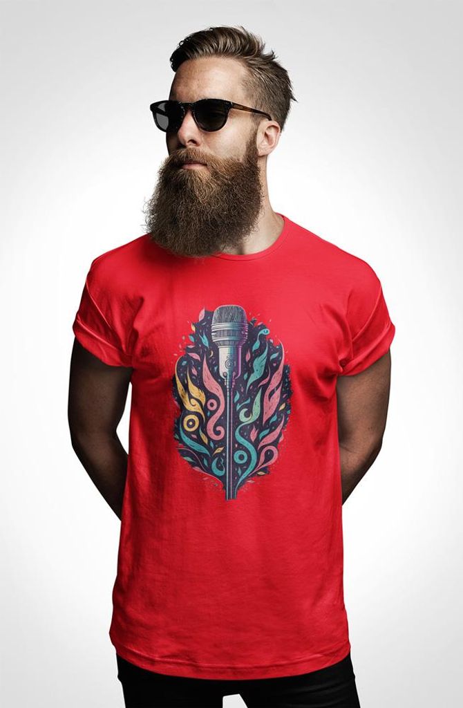 D&B Uni Polo ST00150 Vocal Rot-Größe 4XL