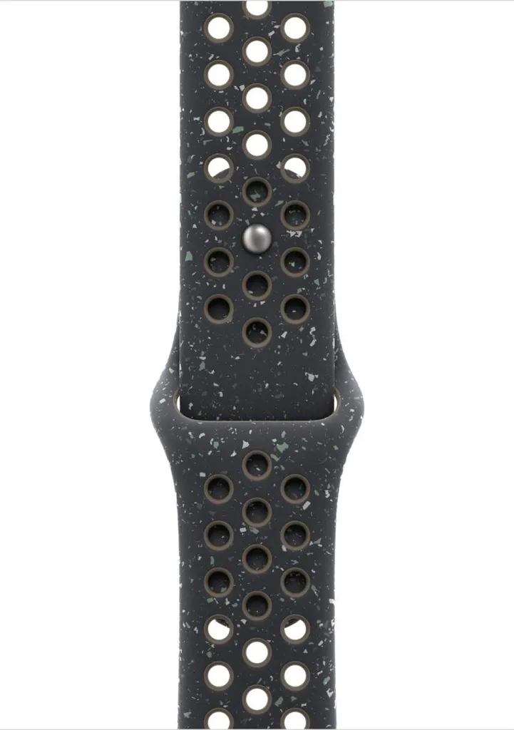 Bracelet Apple MYL73ZM/A Noir Fluoroélastomère pour Apple Watch