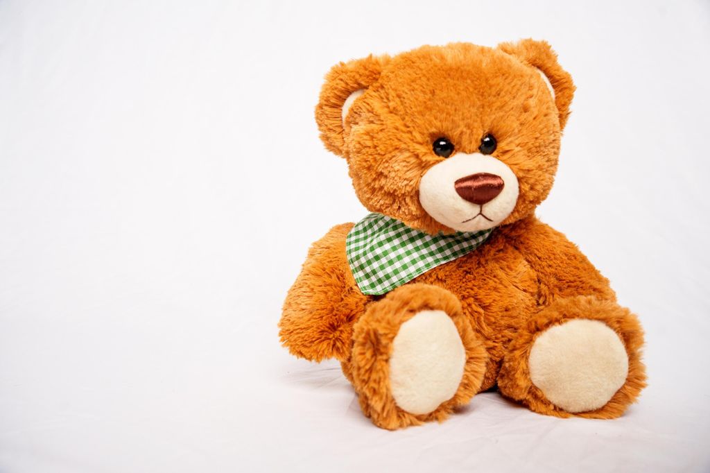 Teddy Enrico rotbraun I 30cm I nicht gegliederter Teddybär I Bär aus Softplüsch