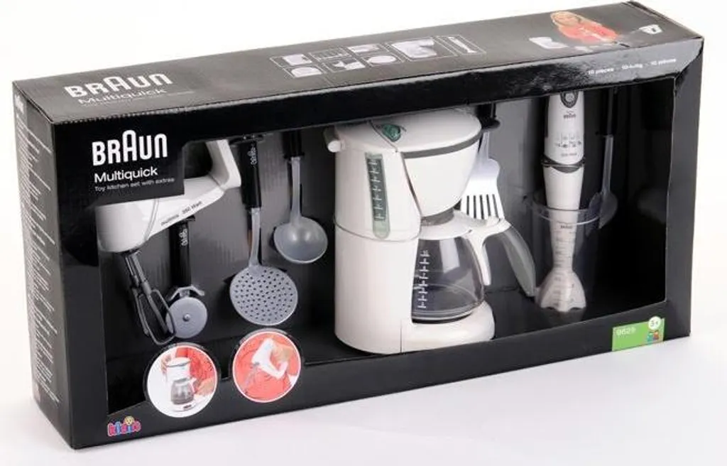 Ensemble de cuisine Braun Mega polyvalent avec pied mixeur inox robuste
