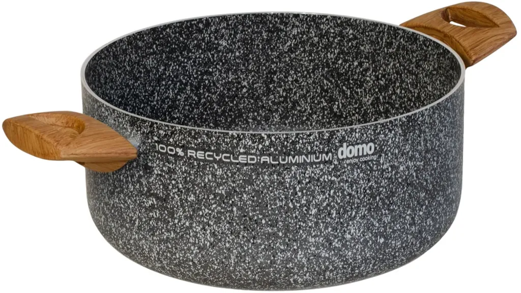 DOMO ECOPAN Poêle 24 cm - Revêtement Céramique Écologique de Qualité