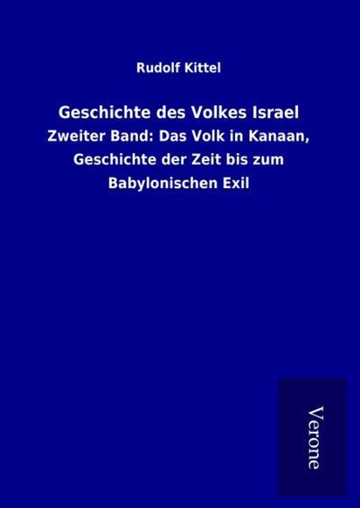 Geschichte des Volkes Israel