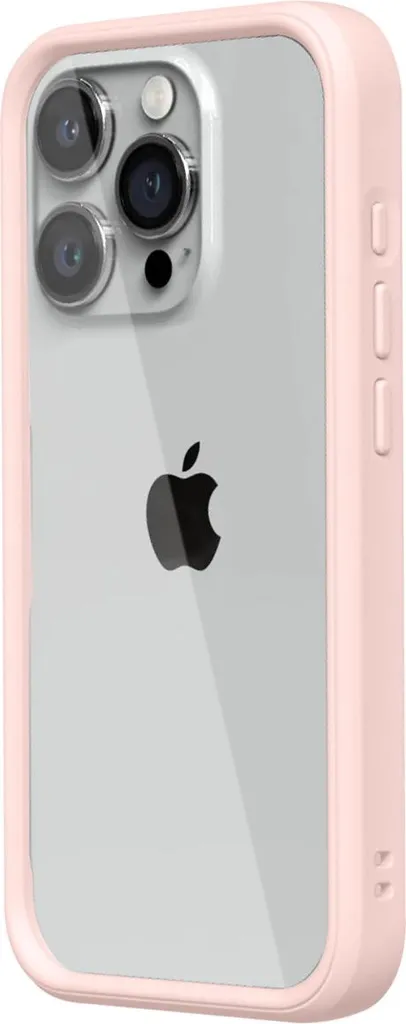 Coque iPhone 15 Pro Rhinoshield rose antichoc avec coque modulaire - 2