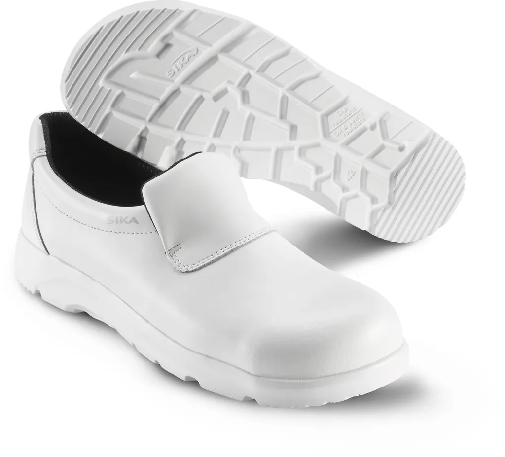 Mocassin de sécurité blanc Sika Optimax Slipper 40 pour milieu médical