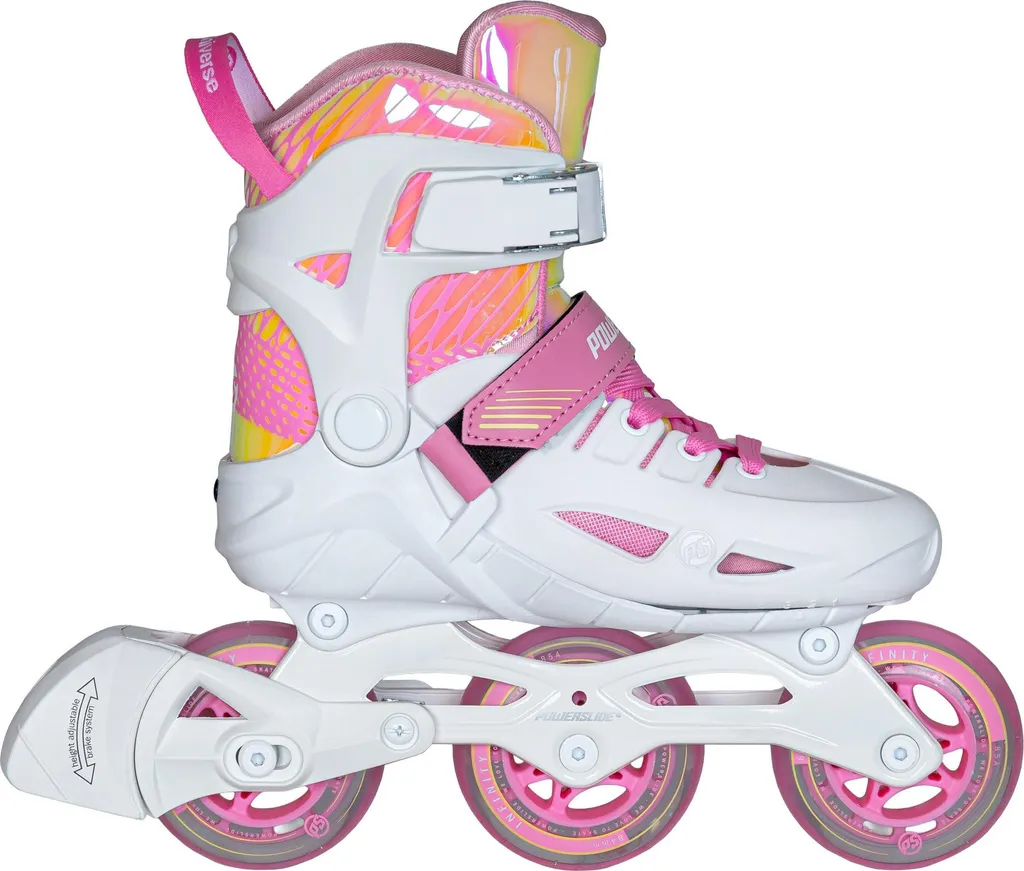 Rollers Powerslide Universe 940708 - Idéal pour Débuter en Extérieur