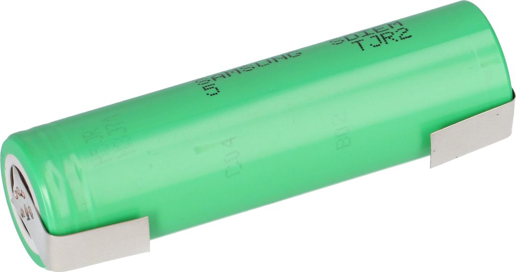 Samsung INR18650 25R 2500mAh 3,6V - 3,7V non protégé + Image du produit 